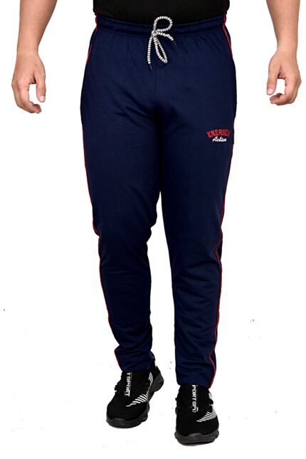 Wholesale Men's Solid Trackpants RDE-44 ,Color-Blue