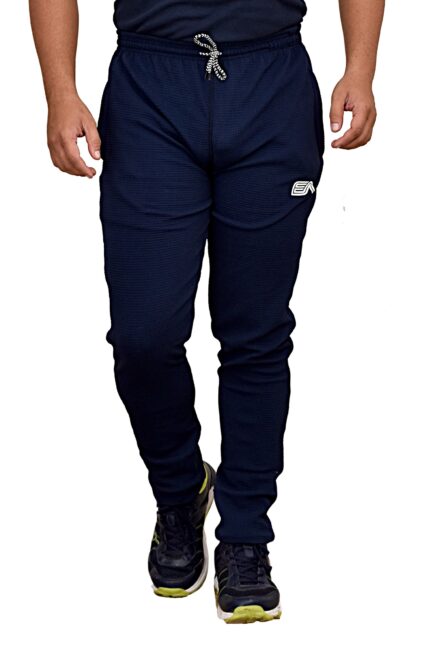 Wholesale Men's Solid Trackpants RDE-36 ,Color-Blue