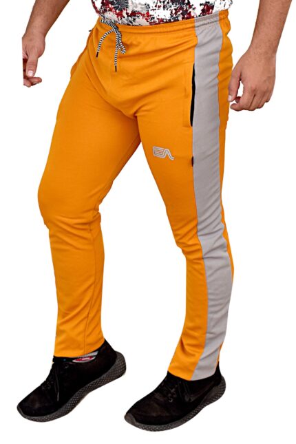 Wholesale Men's Solid Trackpants RDE-961 ,Color-Mustard