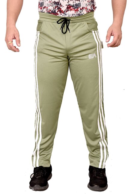 Wholesale Men's Solid Trackpants RDE-31 ,Color-Pista